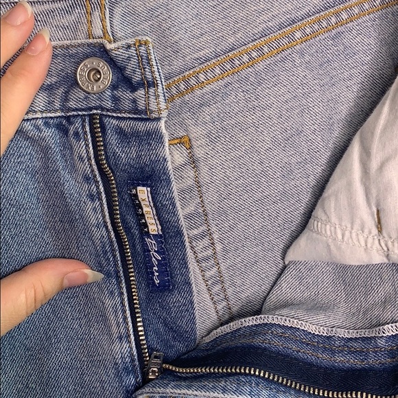 Vintage Express Jean Shorts Embellished Plus 14 - Picture 13 of 14